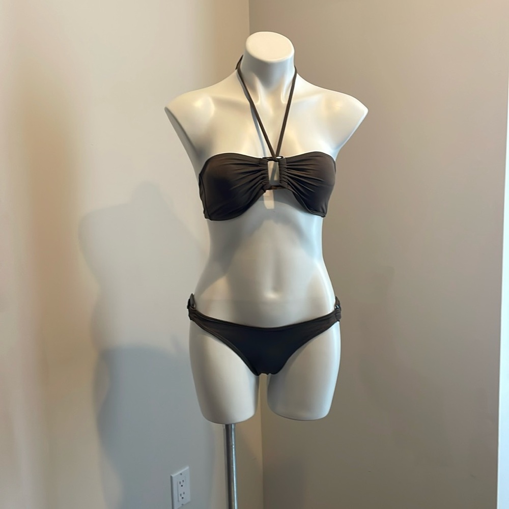 Banana Republic brown 2 pc bikini sz s